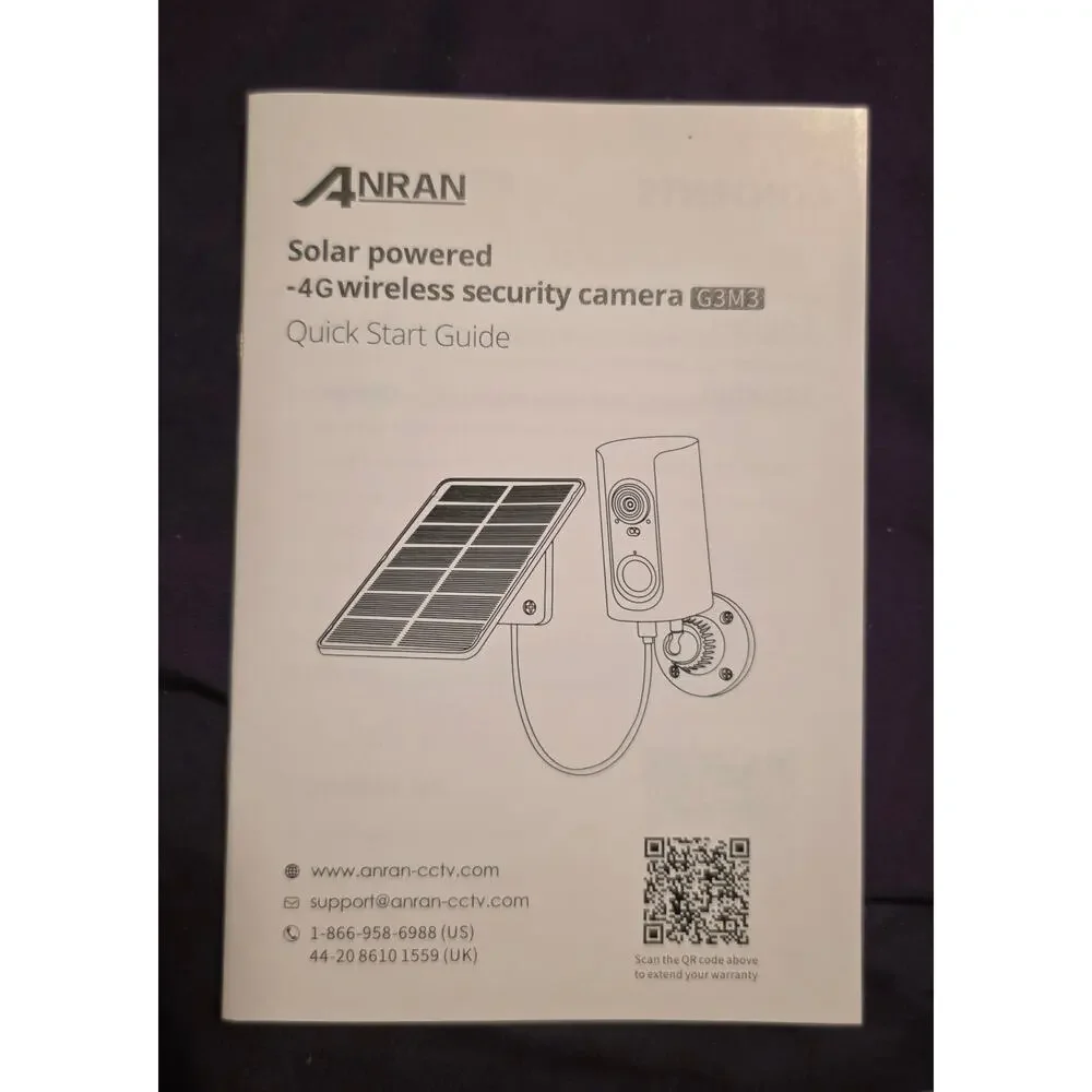 Solar Powered 4G Wireless Security Camera